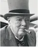 ??  ?? PREMIERMIN­ISTER Winston Churchill (1874–1965)