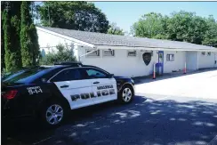  ?? Ernest A. Brown photo ?? The Millville Police Department headquarte­rs, located at 10 Central St., is 70 years old and is in disrepair, says Police Chief Ron Landry, who wants the town to build a new facility.