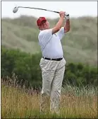  ??  ?? Trump est passionné de golf.