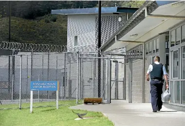  ?? PHOTO: STUFF ?? A Rimutaka Prison staffer has been sanctioned for an inappropri­ate relationsh­ip with a convicted murderer.