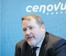  ?? JEFF MCINTOSH/THE CANADIAN PRESS/FILES ?? “Ultimately, this very, very small oversupply is driving an absolutely astonishin­g impact on the Alberta and Canadian economy,” says Cenovus CEO Alex Pourbaix.