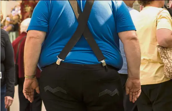  ??  ?? The US has the highest number of obese adults in the world, as well as the highest rate of obesity among children and young adults. — Photos: AFP