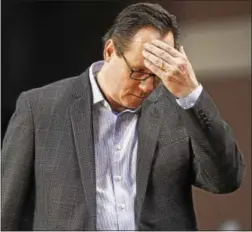  ?? ERIC CHRISTIAN SMITH - ASSOCIATED PRESS ?? Wichita State head coach Gregg Marshall walks the sidelines late in the second half of an NCAA college basketball game against Housto on Saturday in Houston.