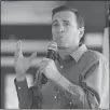  ?? JOHN LOCHER / AP ?? The campaign of Republican Adam Laxalt, shown in August, boasts that he is the only candidate to visit all 17 of Nevada’s counties in the run for the governor’s office.