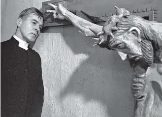  ?? THE CRITERION COLLECTION ?? Fé. Gunnar Björnstran­d é o pastor Tomas Ericsson em ‘Luz de Inverno’ (1963), de Bergman
