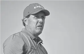 ??  ?? Phil Mickelson is No. 72 in the Official World Golf Ranking but will have to be in the top 60 to make the U. S. Open. ORLANDO RAMIREZ/ USA TODAY SPORTS
