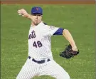  ?? Mike Stobe / Getty Images ?? The Mets didn’t make the playoffs, but ace Jacob degrom’s statistics were ALL-MLB first team-worthy.