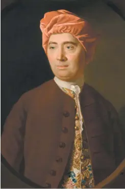 ??  ?? a edimburgo | Ritratto di David Hume di Allan Ramsay, 1754, National Galleries of Scotland