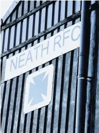  ?? Pictures: Adrian White/richard Swingler ?? Neath Rugby Supporters Club have issued a new statement calling for owner Mike Cuddy, inset, to walk away from the club.