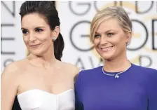  ??  ?? TINA Fey and Amy Poehler will host the Globes for a fourth time.