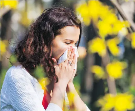  ?? GETTY IMAGES/ISTOCK PHOTO ?? There are many factors that cause someone to suffer from allergies, but the exact science isn’t fully understood.