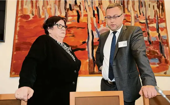  ?? Foto: Dan Materna, MAFRA ?? Ministryně spravedlno­sti Marie Benešová podala na bývalého nejvyššího státního zástupce Pavla Zemana kárnou žalobu.