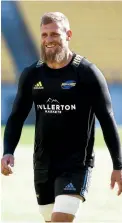  ??  ?? Hurricanes captain Brad Shields is doing his best not to think of England.