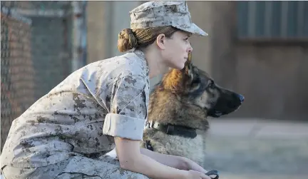  ?? BLEECKER STREET ?? Kate Mara, 34, stars as Megan Leavey in director Gabriela Cowperthwa­ite’s heart-tugging new biopic.