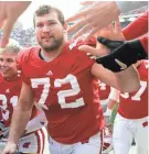  ?? JOURNAL SENTINEL FILES ?? Joe Thomas was a first-team All-American in 2005 and '06 and won the Outland Trophy as a senior in '06.