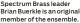  ?? ?? Spectrum Brass leader Brian Buerkle is an original member of the ensemble.