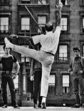  ?? ?? Kicking: Jerome Robbins and cast