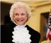  ?? Associated Press file photo ?? Justice Sandra Day O’Connor often was a conservati­ve vote on the Supreme Court, but she was never an ideologue.