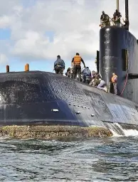  ?? ?? Lost: The Argentine Navy sub the San Juan