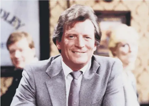  ??  ?? 0 Johnny Briggs played Cockney underwear factory boss Mike Baldwin in Coronation Street for three decades