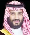  ??  ?? Deputy Crown Prince Mohammed bin Salman