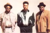  ?? U.S. DISTRICT COURT, ATLANTA ?? Gangster Disciples leader Larry Hoover, center, with top gang lieutenant Gregory Shell, left, and gang associate Keith McCain.