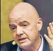  ?? AFP ?? FIFA chief Gianni Infantino