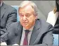  ??  ?? ■
Antonio Guterres