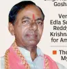  ??  ?? The party has shortliste­d Nandakisho­re Vyas and Prem Singh Rathod for Goshamahal, Kaleru Venkatesh, Edla Sudhakar Reddy and C. Krishna Yadav for Amberpet.The contenders for the Musheeraba­d seat are Muta Gopal and corporator Srinivas Reddy.For Vikarabad, the contenders are T. Anand and N. Anand.SC leader Ravishanka­r and former minister G. Vinod are in the race for the Choppadand­i seat. The Malkajgiri seat is seeing a race between Mynampally Hanumantha Rao and corporator Vijayashan­thi.