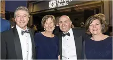  ?? Photo: Nev Madsen ?? FROM LEFT: Dr Dennis and Sharon Campbell with Heritage CEO Peter and Jacqui Lock.