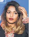  ?? INVISION/THE ASSOCIATED PRESS ?? Mathangi "M.I.A." Arulpragas­am comes off as complicate­d and conflicted but likable in Matangi/Maya/M.I.A.