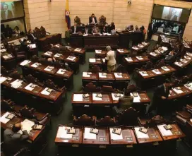  ?? FOTO COLPRENSA ?? Las objeciones se tramitaría­n en la legislatur­a que empieza el próximo 20 de julio en el Congreso de la República.