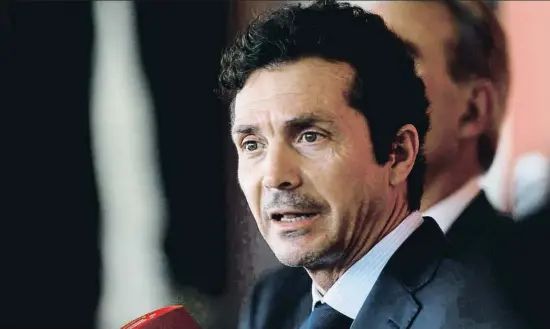  ?? EUROPA PRESS SPORTS / GETTY ?? L’exblaugran­a Guillermo Amor deixa de ser el responsabl­e de les relacions institucio­nals de l’entitat