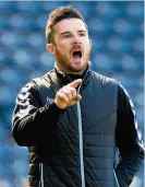  ??  ?? Fixtures Clyde boss Barry Ferguson