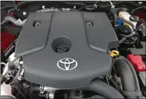  ??  ?? Toyota applique la mode du downsizing même à la performanc­e, ce 2,4L D-4D ne développan­t que 150 ch.