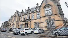  ?? ?? Stirling Sheriff Court James Brown (45) and 35-year-old Janerie Currie pleaded guilty to a charge of being concerned in the supply of a class-c drug