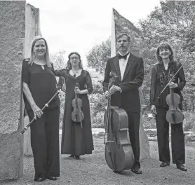  ?? PROVIDED BY HANNAH SHIELDS ?? Musicians of the Old Post Road will hold the final concert of its 35th anniversar­y season on April 21 at the Worcester Historical Museum.