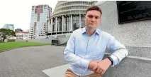  ?? PHOTO: CAMERON BURNELL/FAIRFAX NZ ?? National portrait of NZ Taxpayers Union spokespers­on Jordan Williams.