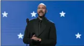  ?? CHRIS PIZZELLO - THE AP ?? Keegan-Michael Key presents the lifetime achievemen­t award at the 25th annual Critics’ Choice Awards on Sunday, Jan. 12, at the Barker Hangar in Santa Monica, Calif.