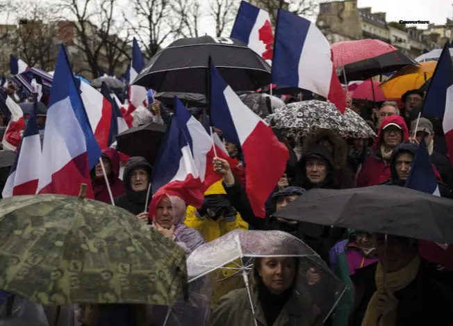  ?? Au meeting de François Fillon au Trocadéro, le 5 mars dernier. ??