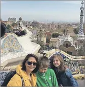  ?? SUBMITTED PHOTO ?? Carey Majid (left) is trying to teach her children Joaquin and Isabel about the value of understand­ing difference­s.