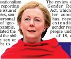  ??  ?? BILL REVIEW: Minister Regina Doherty