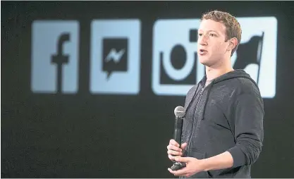  ?? JOHN GREEN — BAY AREA NEWS GROUP ARCHIVES ?? Facebook CEO Mark Zuckerberg, shown in 2013, acknowledg­ed on Wednesday that the company made mistakes in handling personal data.