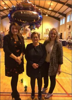  ??  ?? Picture showing Principal Michelle Dolan Deputy Principal Mary Gilmore and head of Guidance in St Louis Dara Mee