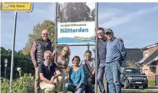  ?? RP-FOTO. VAN OFFERN ?? Paul-Heinz Böhmer, Jos Mewe, Margret Schindler-Böhmer, Susanne Lamers, Heinz Lamers, Jürgen Franken und Hans Böhmer (v.l.).