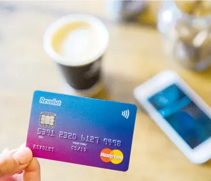  ??  ?? Revolut ist an den Start gegangen mit dem Verspreche­n, die Party der traditione­llen Banken zu beenden. Nach Europa wird nun der Markteintr­itt in Asien und Amerika vorbereite­t.