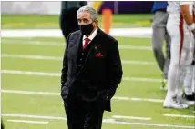  ?? BRUCE KLUCKHOHN/AP 2020 ?? Falcons and United owner Arthur Blank said in a statement released Tuesday to the AJC: “We should be working to make voting easier, not harder for every eligible citizen.”