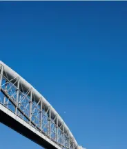  ??  ?? For his Black Dog project Gavan set out to photograph a diverse range of subjects but all with a mental health benefit. The bridge, above, was shot 17 hours apart and serves as a visual reminder of how things change over time