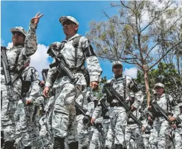  ?? ARCHIVO ROBERTO HERNÁNDEZ ?? También participar­á en operacione­s de alto impacto