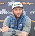  ??  ?? Thursday-Friday, 10:30 p.m. to 1 p.m. (Golf Channel) Last time the Americans have swept the majors. The R&A says 237,500 tickets have been sold for the week, the second most in British Open history behind St. Andrews. Above: Jon Rahm is from Spain, but the former Arizona State golfer feels right at home in Northern Ireland, having won the Irish Open twice. Top: Rory McIlroy will be playing the British Open on home turf.